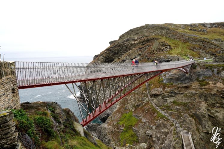 The Bridge at Tintagel Castle