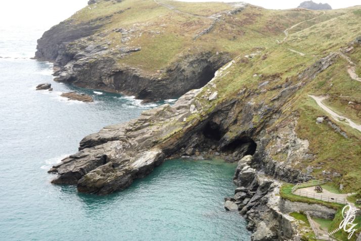 The Bridge at Tintagel Castle