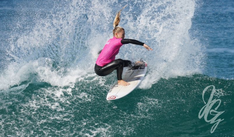 Alyssa Spencer at the Roxy Pro France 2021