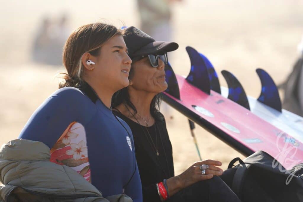 Brisa Hennessy at the Roxy Pro France 2021