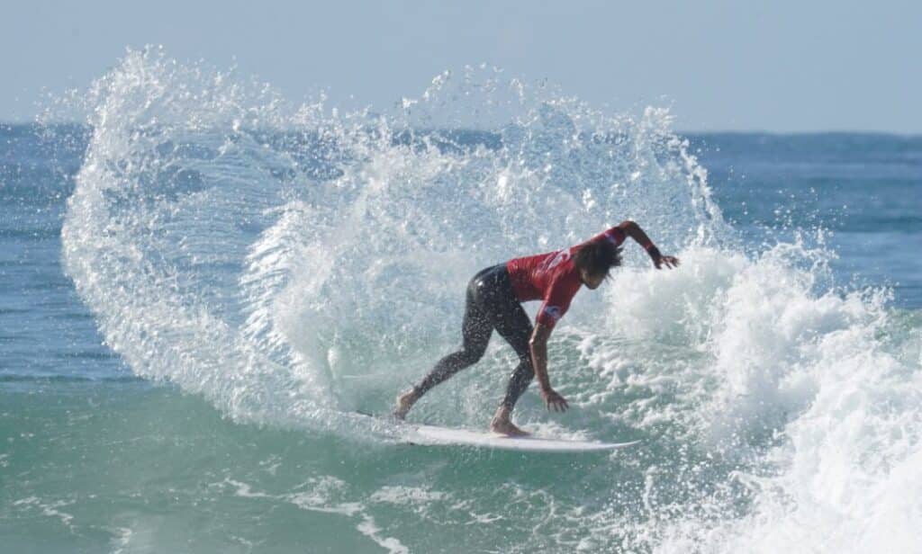 Connor O'Leary at the Quiksilver Pro France 2021