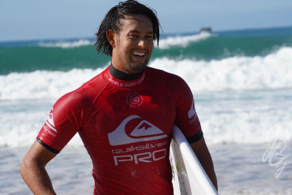 Connor O'Leary at the Quiksilver Pro France 2021