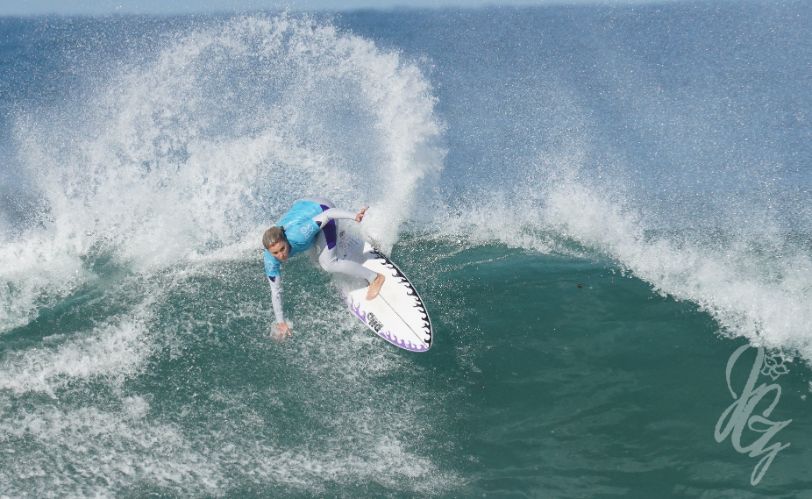 Dimity Stoyle at the Roxy Pro France 2021