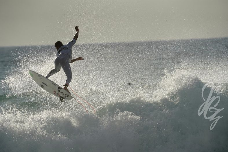Edgard Groggia at the Quiksilver Pro France 2021