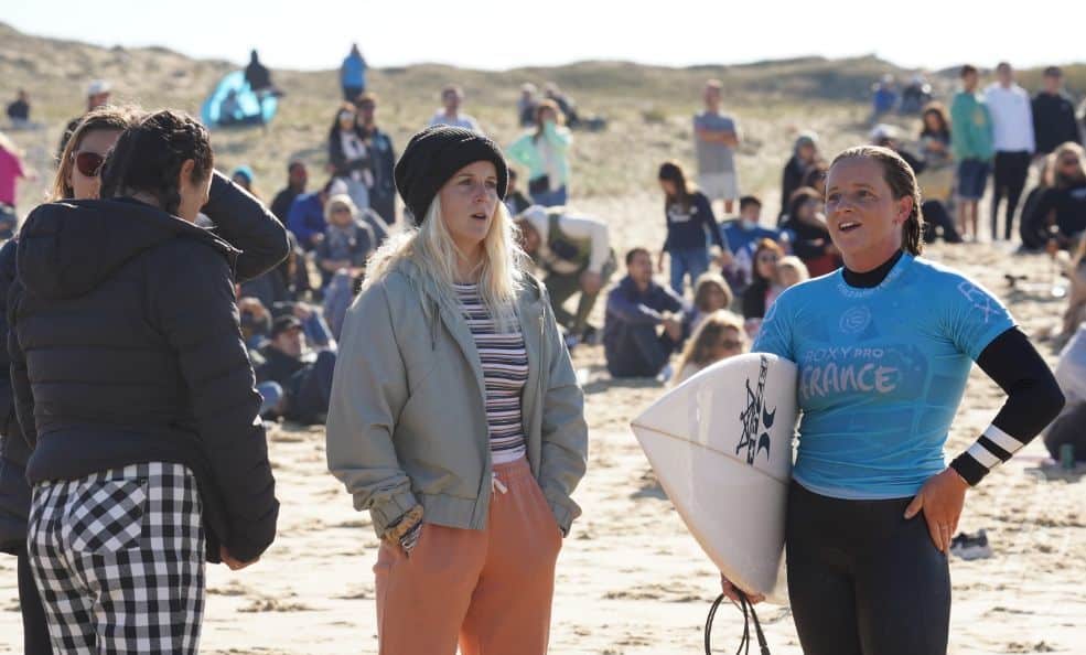 India Robinson at the Roxy Pro France 2021