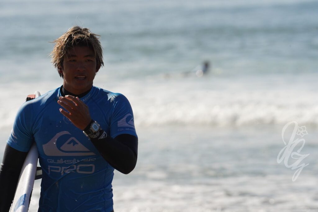 Kanoa Igarashi at the Quiksilver Pro France 2021