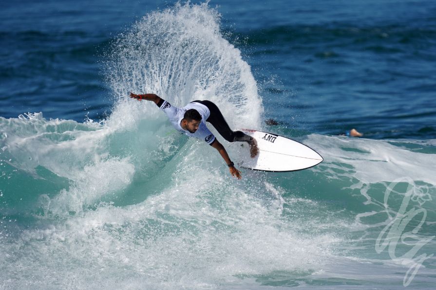 Michael Rodrigues at the Quiksilver Pro France 2021