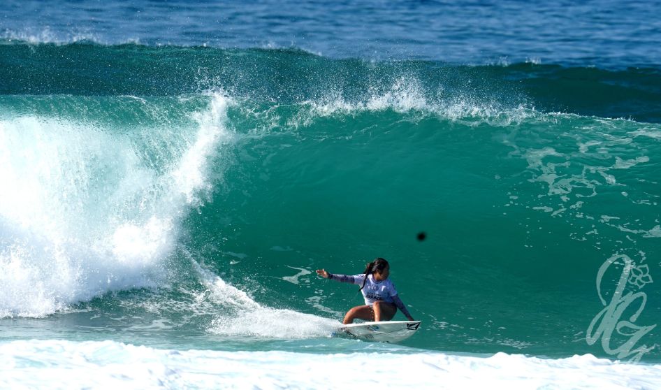 Sara Wakita at the Roxy Pro France 2021
