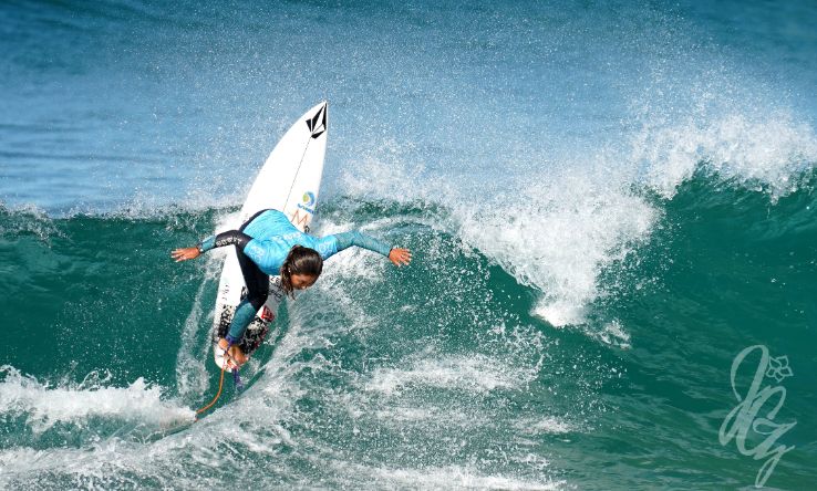 Sara Wakita at the Roxy Pro France 2021