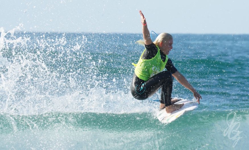 Tatiana Weston-Webb at the Roxy Pro France 2021