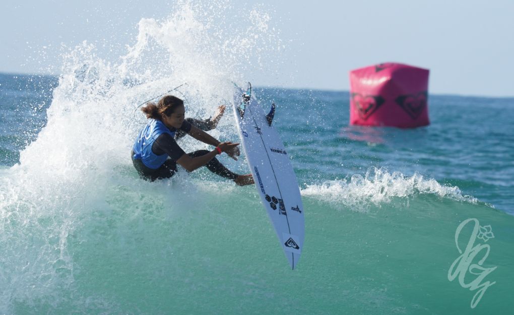 Vahine Fierro at the Roxy Pro France 2021