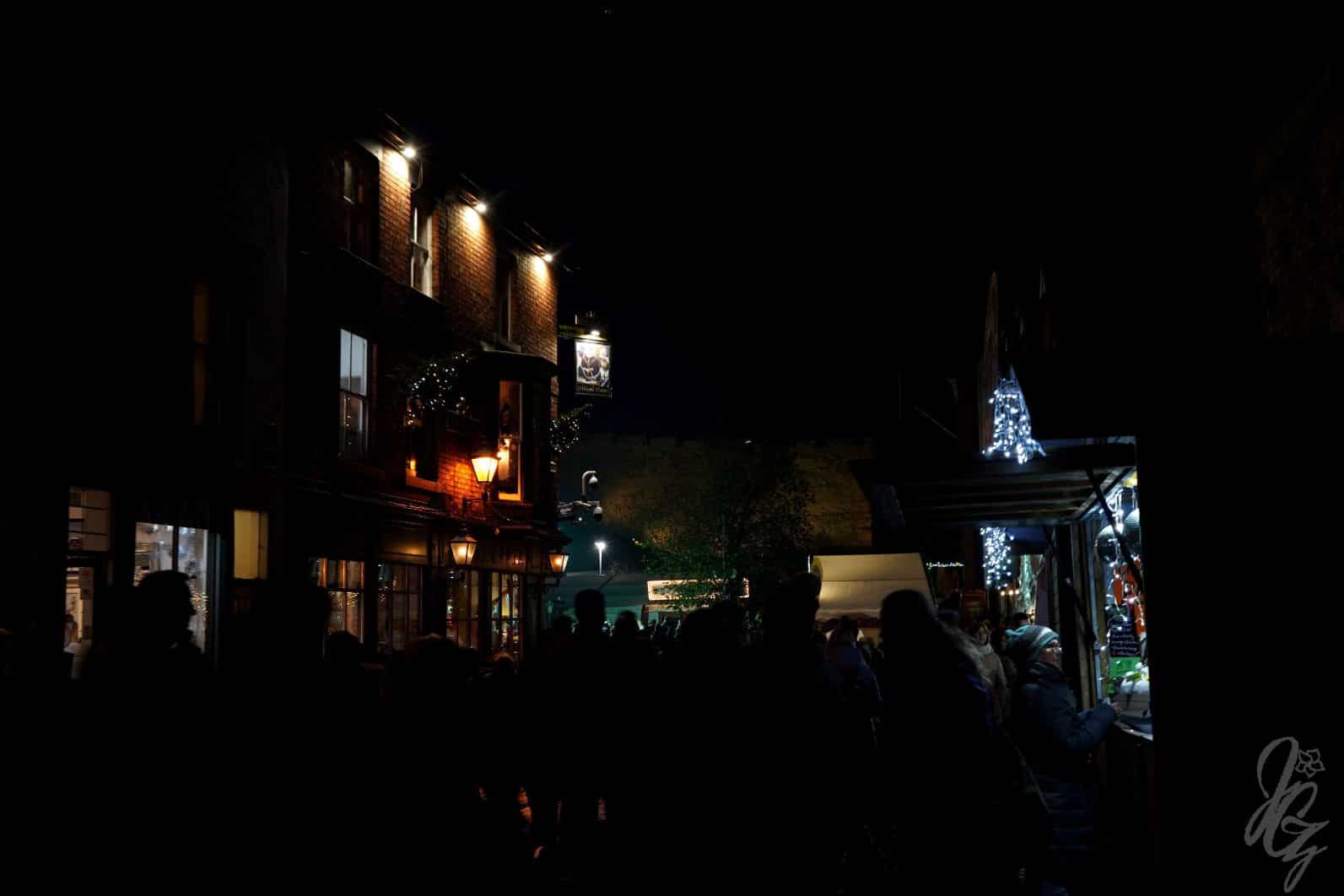 Christmas market at Lincoln Castle