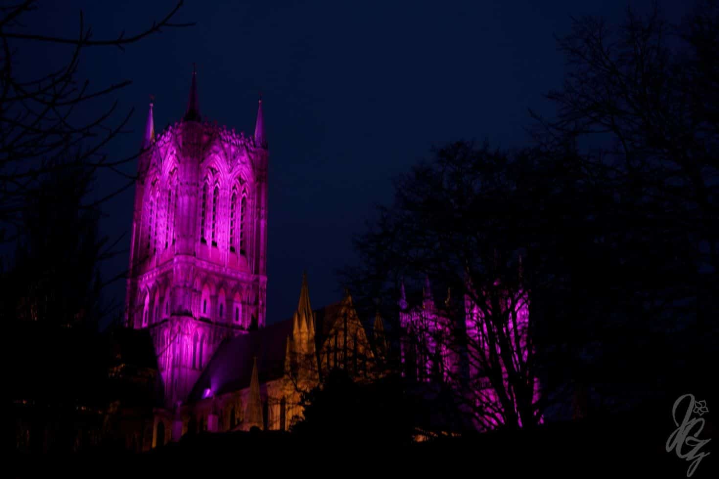 Illuminated Wall Walk at Lincoln Castle and Lincoln Cathedral