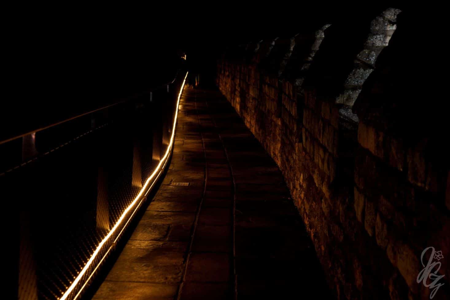Illuminated Wall Walk at Lincoln Castle and Lincoln Cathedral