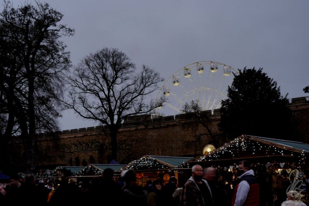 Christmas market at Lincoln Castle