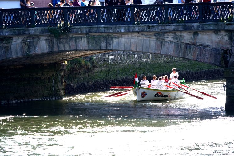 Boat in Bayonne