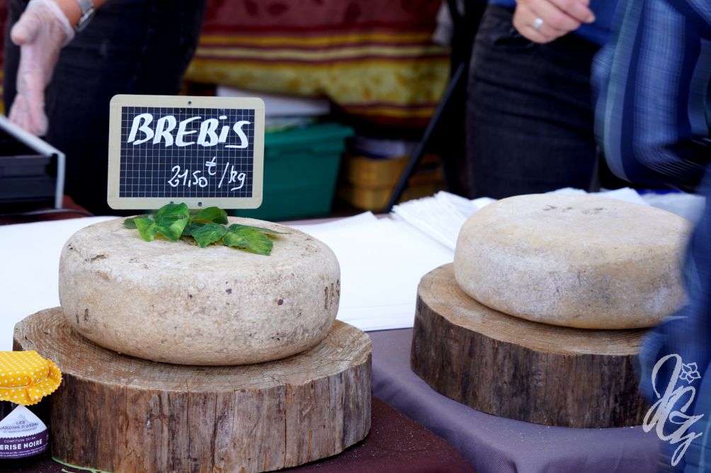 Cheese at the Foire du Jambon in Bayonne