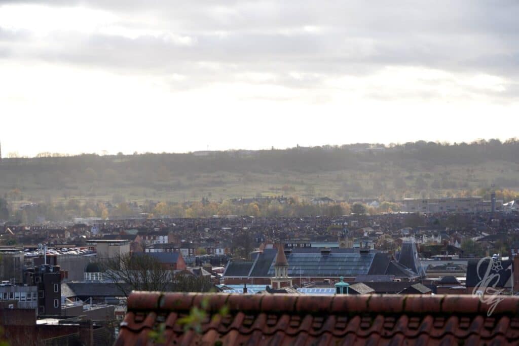 View over Lincoln