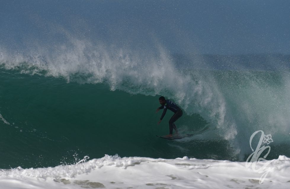 Filipe Toledo at the Meo Pro Portugal 2022 at Supertubos in Peniche