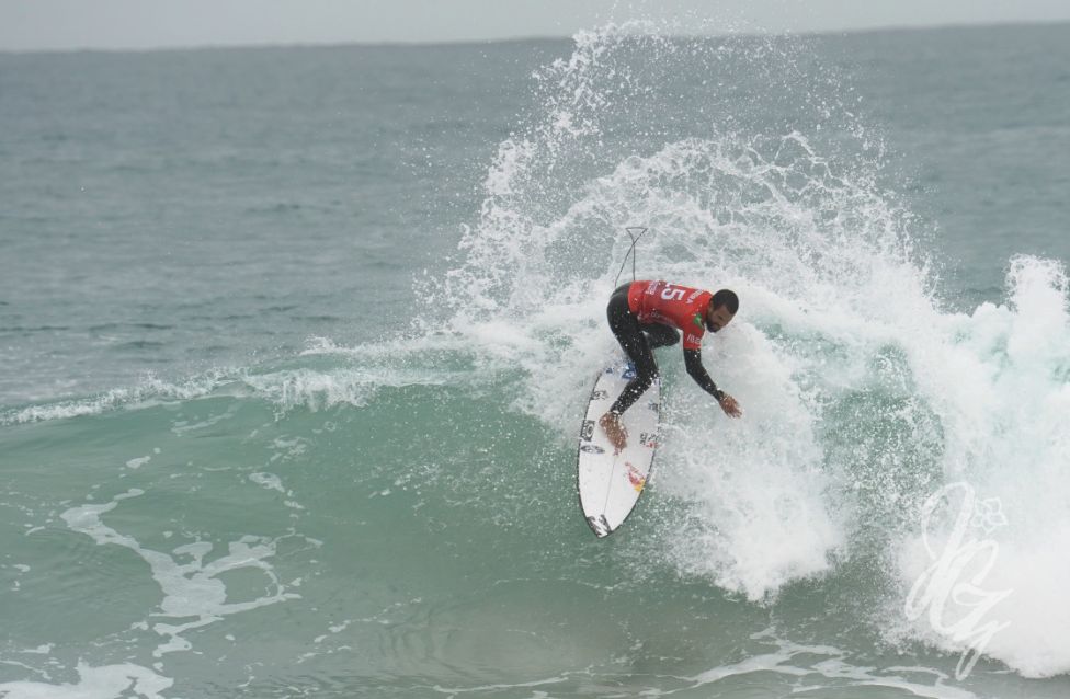 Italo Ferreira at the Meo Pro Portugal 2022 at Supertubos in Peniche