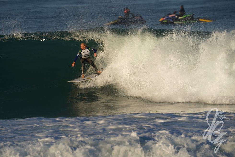 Tatiana Weston-Webb at the Meo Pro Portugal 2022 at Supertubos in Peniche