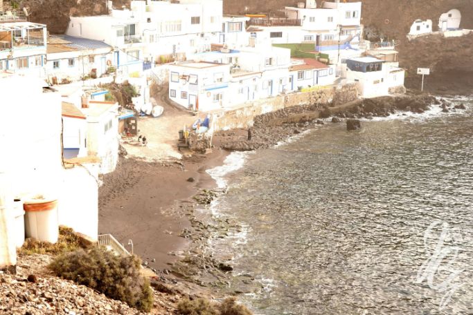 The village Tufia in Gran Canaria