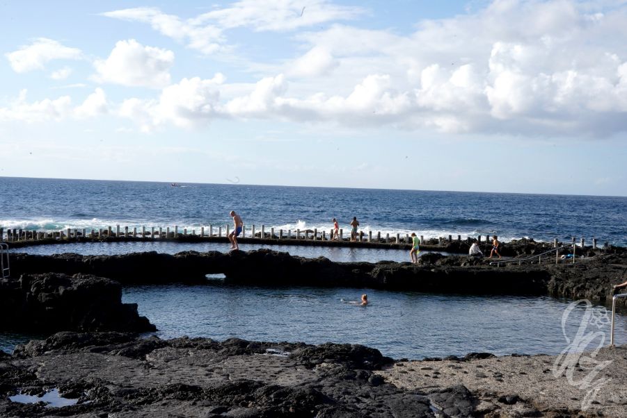 Natural pools in Agaete in Gran Canaria
