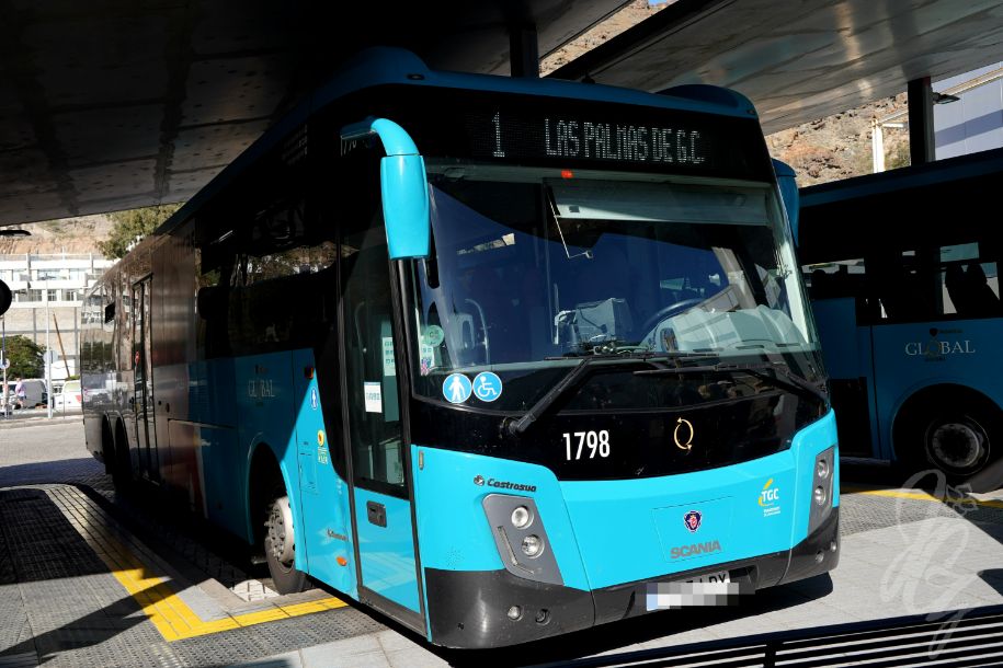 Buses in Gran Canaria