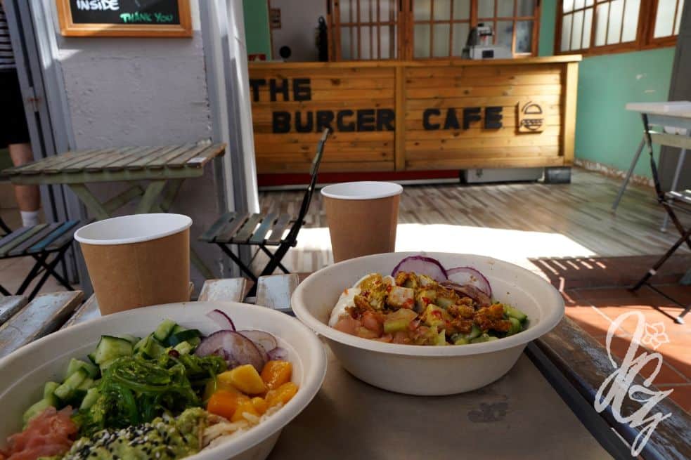 The Burger Cafe at Playa de las Americas in Tenerife