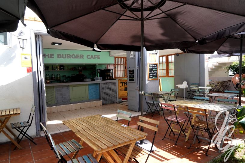 The Burger Cafe at Playa de las Americas in Tenerife