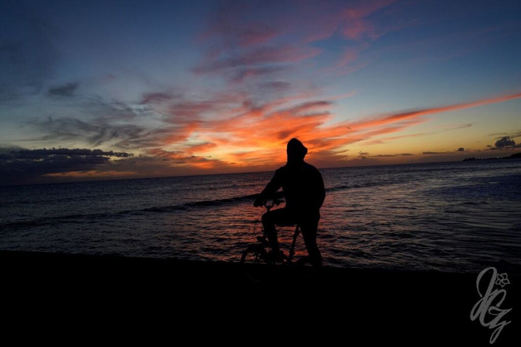 Faro de Maspalomas in Gran Canaria at sunset