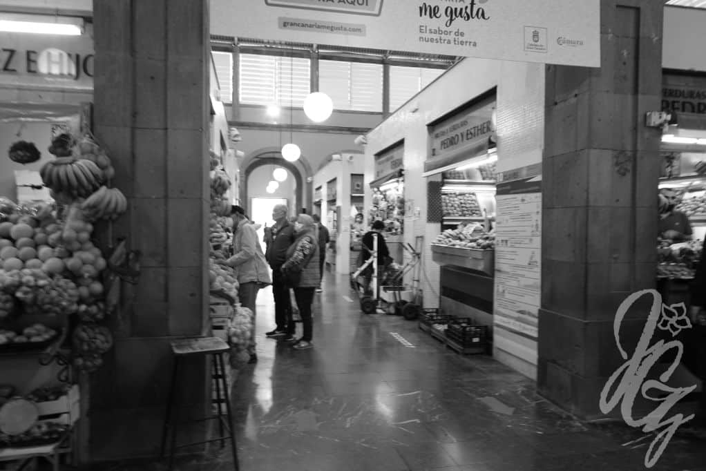 Market in Vegueta in Gran Canaria