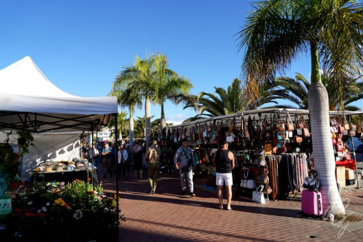 Market in Maspalomas in Gran Canaria