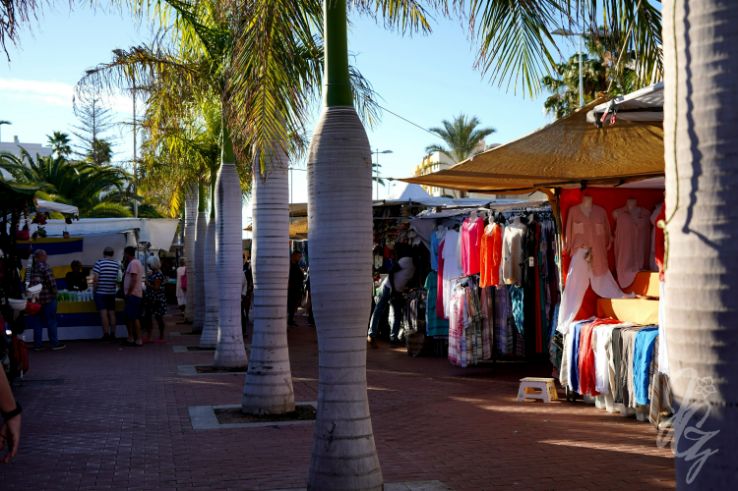 Market in Maspalomas in Gran Canaria