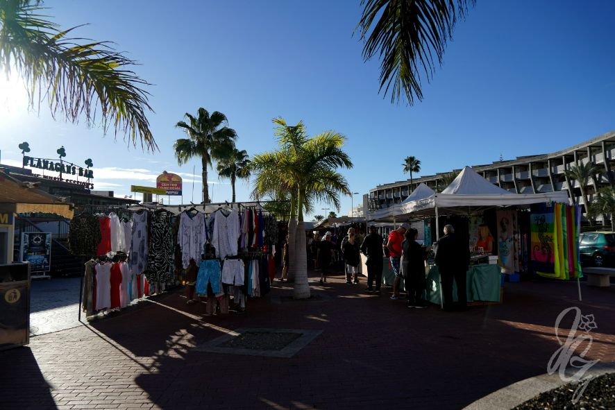 Market in Maspalomas in Gran Canaria