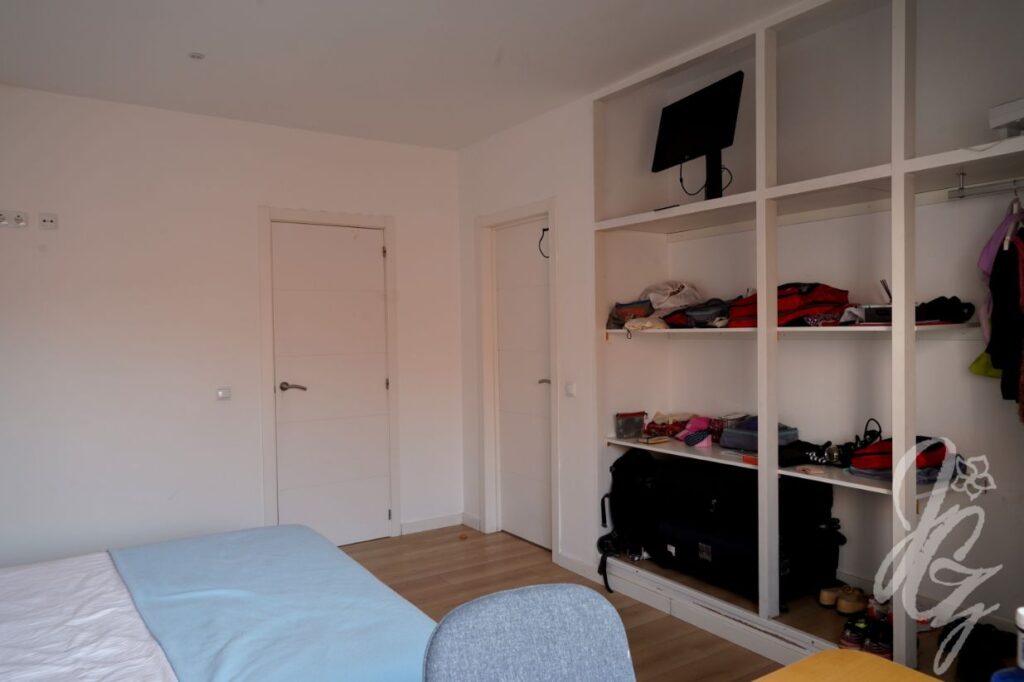Double bedroom at The Roof coliving in Las Palmas