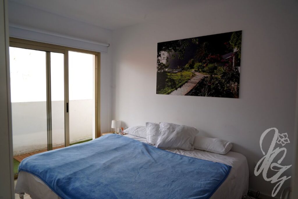 Double bedroom at The Roof coliving in Las Palmas