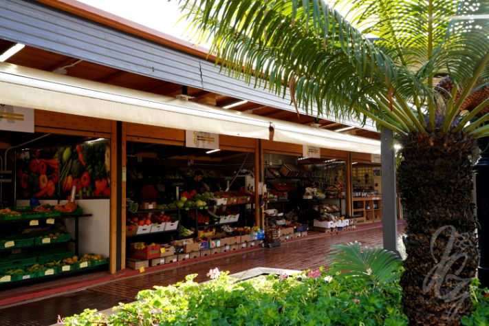 Market in Santa Brigida in Gran Canaria