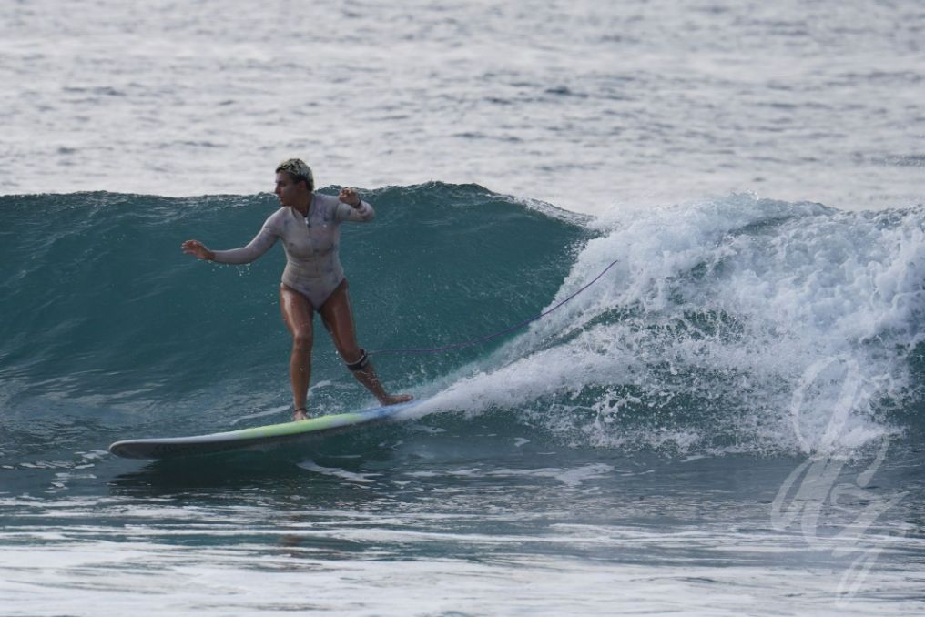 Surfer in Playa de las Americas in Tenerife