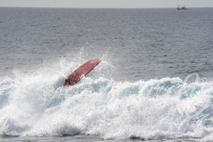 Surfer in Playa de las Americas in Tenerife