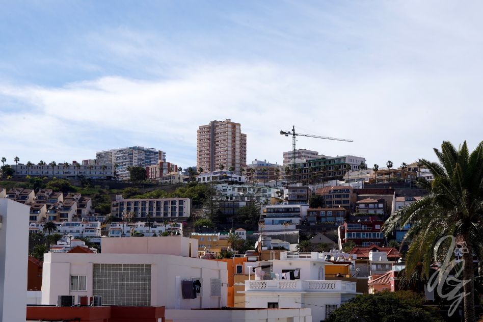 Views from The Roof in Las Palmas once the Calima was over