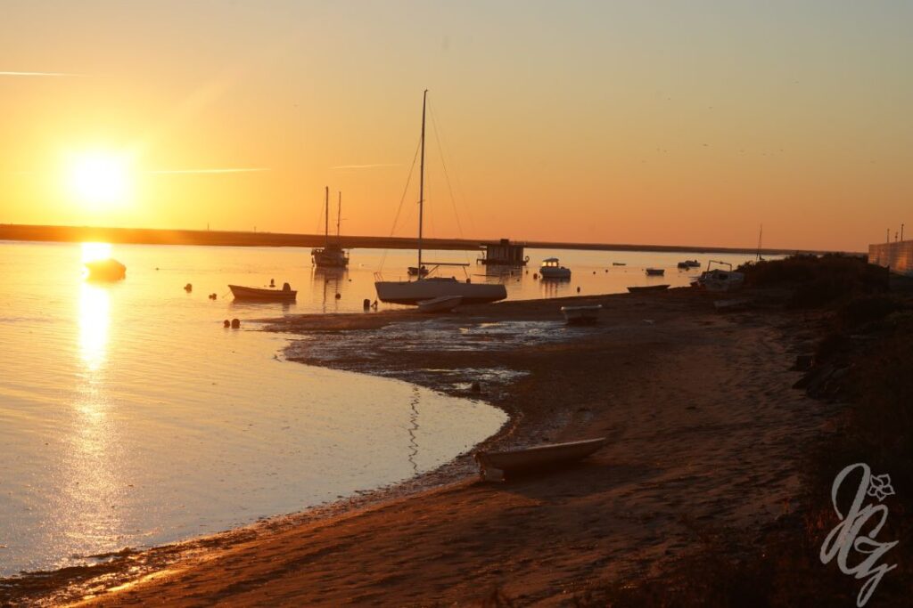 Sunrise in Praia de Faro