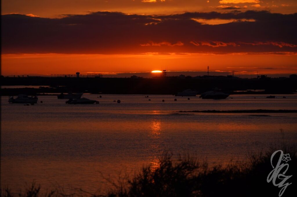 Sunset in Faro
