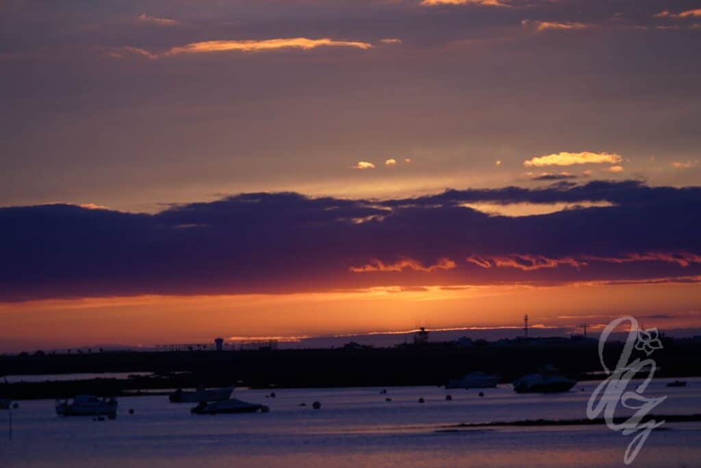 Sunset in Faro