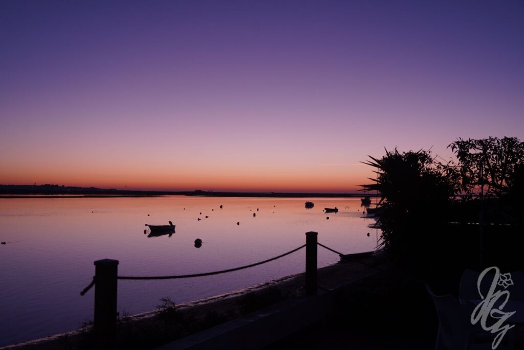 Sunrise in Praia de Faro