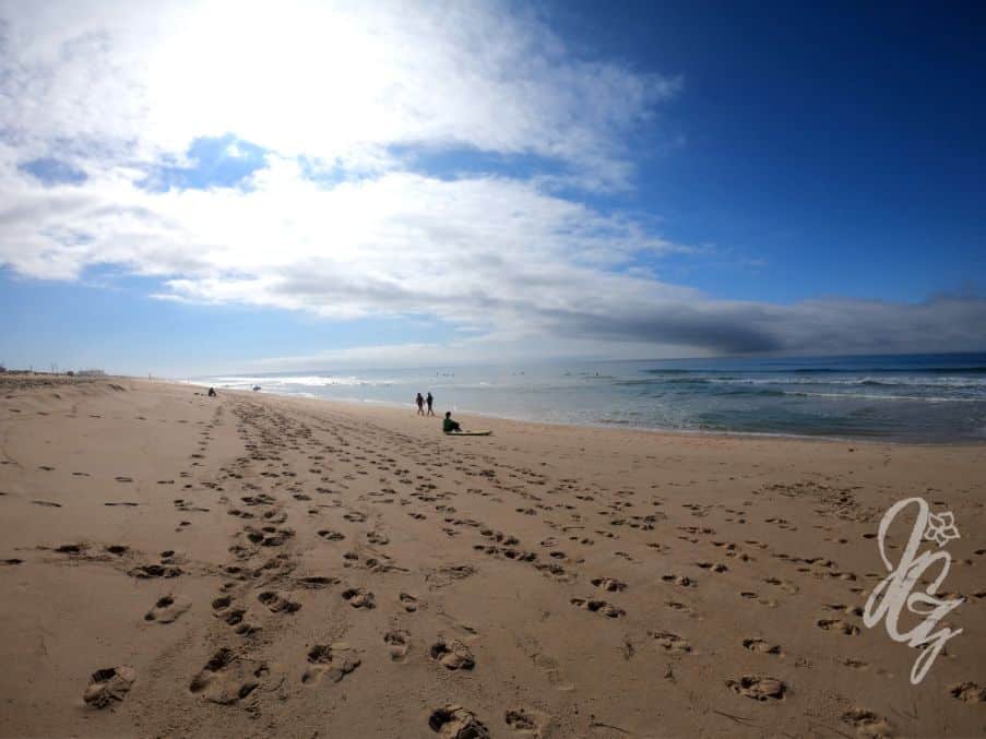 Paddleboarding at the Ria Formosa in Praia de Faro