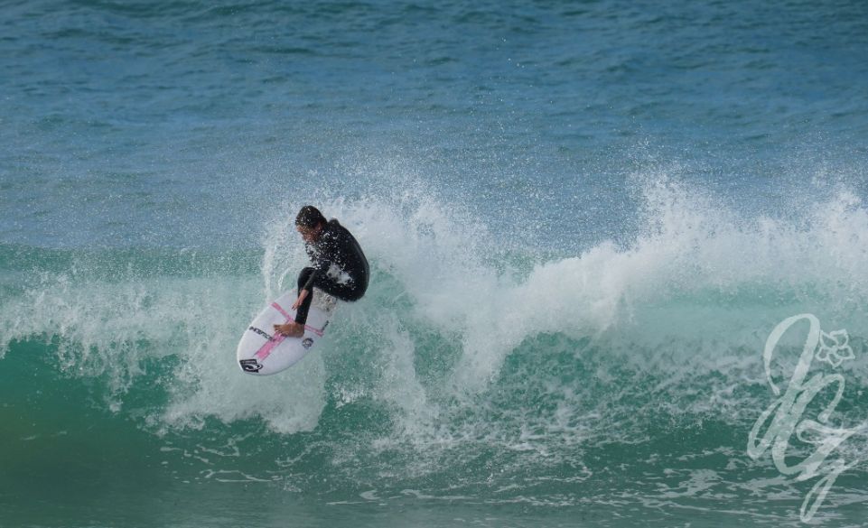 Surf competition at Praia de Faro