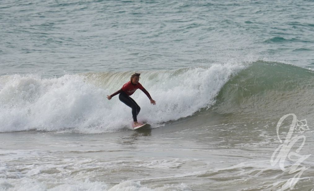 Surf competition at Praia de Faro