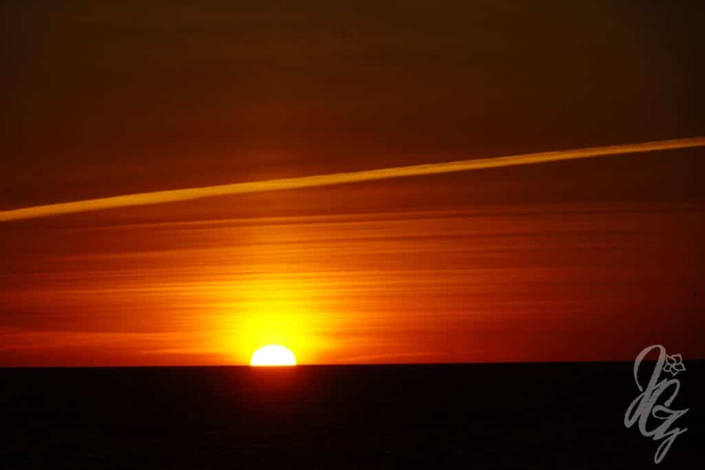 Sunset in Praia de Faro