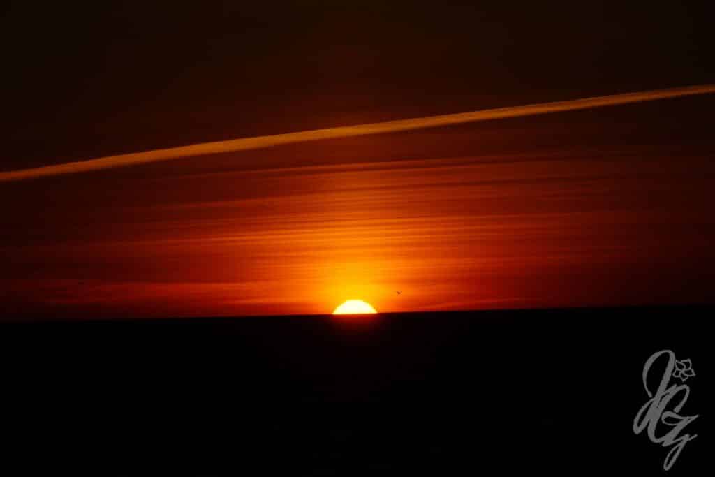 Sunset in Praia de Faro